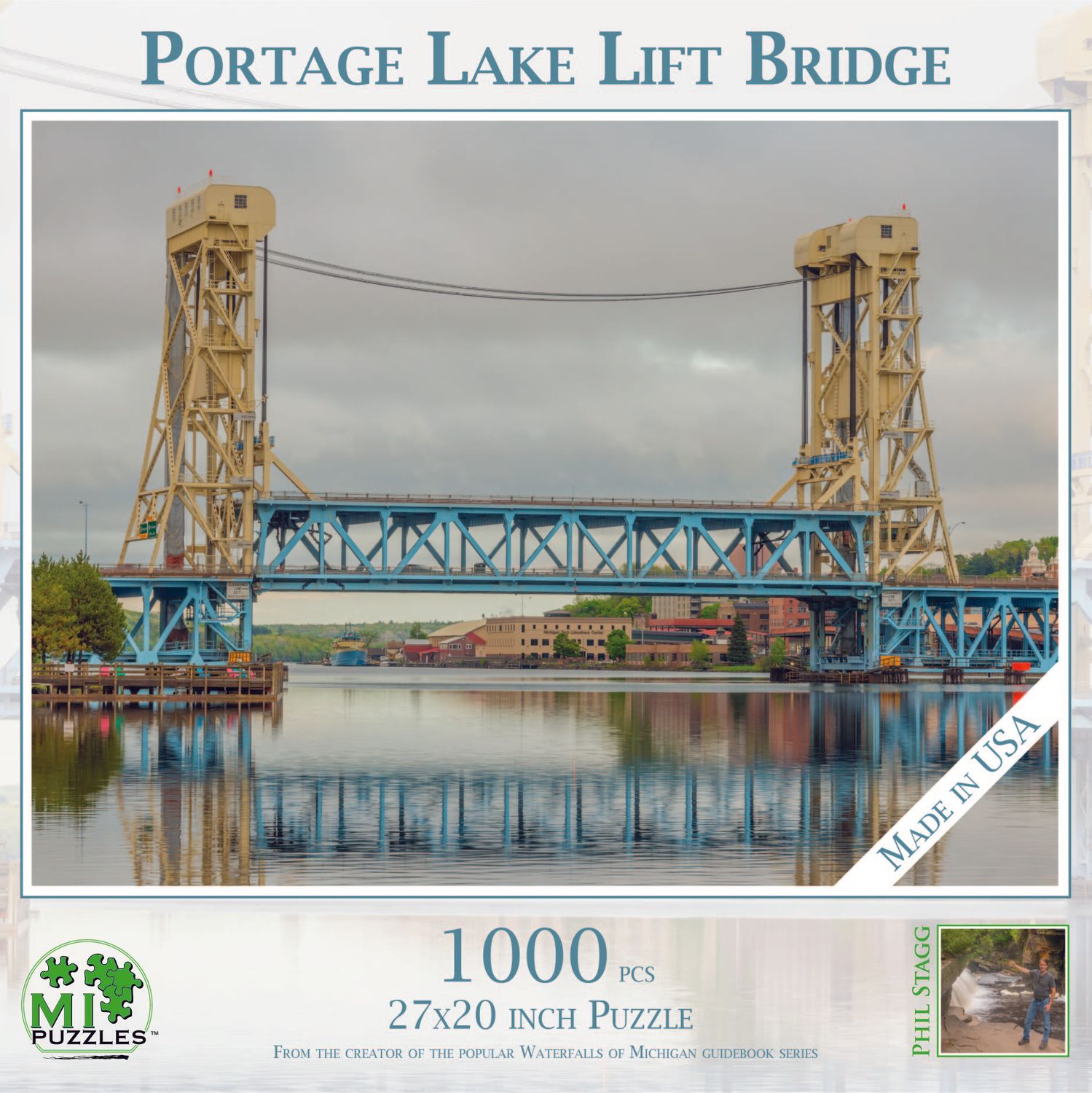 PORTAGE LAKE LIFT BRIDGE | 1000 PIECE PUZZLE