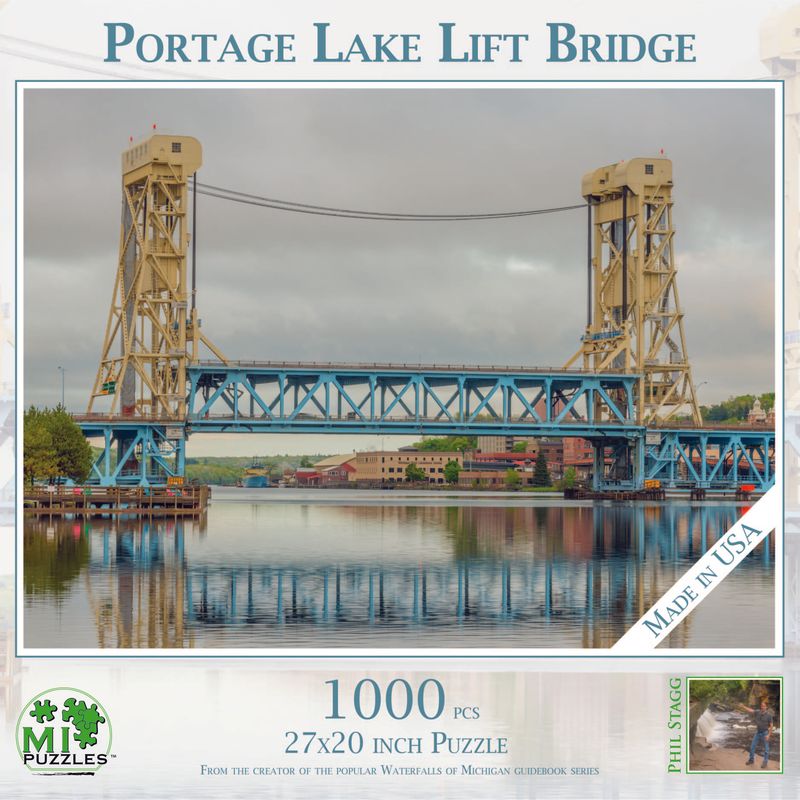 PORTAGE LAKE LIFT BRIDGE | 1000 PIECE PUZZLE