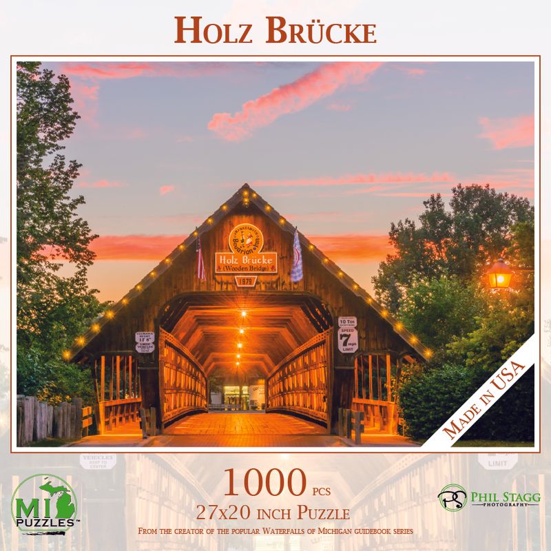 HOLZ BRÜCKE | 1000 PIECE PUZZLE