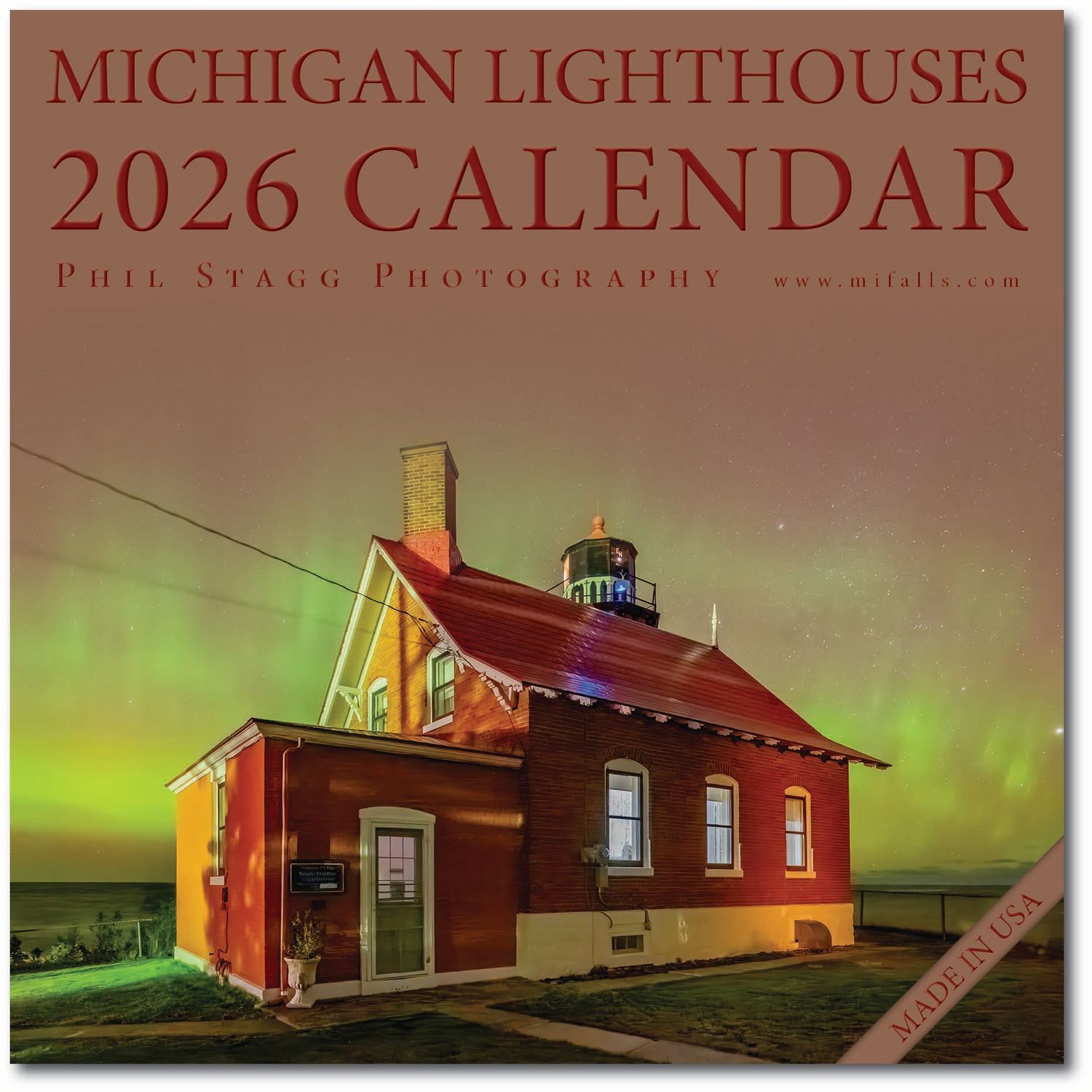 MICHIGAN LIGHTHOUSES | 2026 CALENDAR
