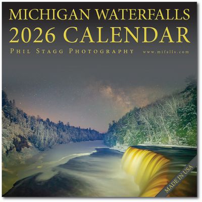 MICHIGAN WATERFALLS | 2026 CALENDAR