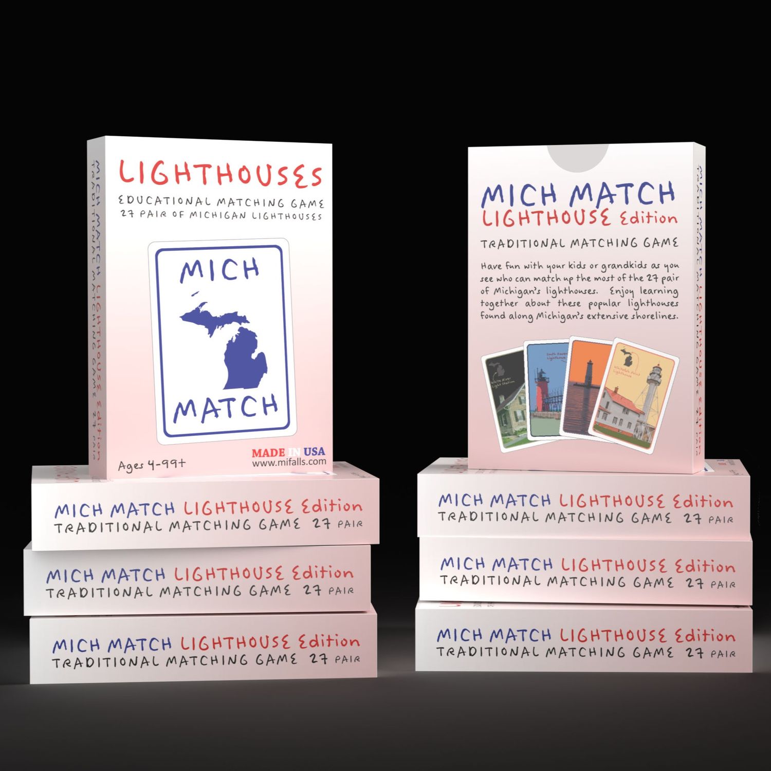 MICH MATCH - LIGHTHOUSES EDITION