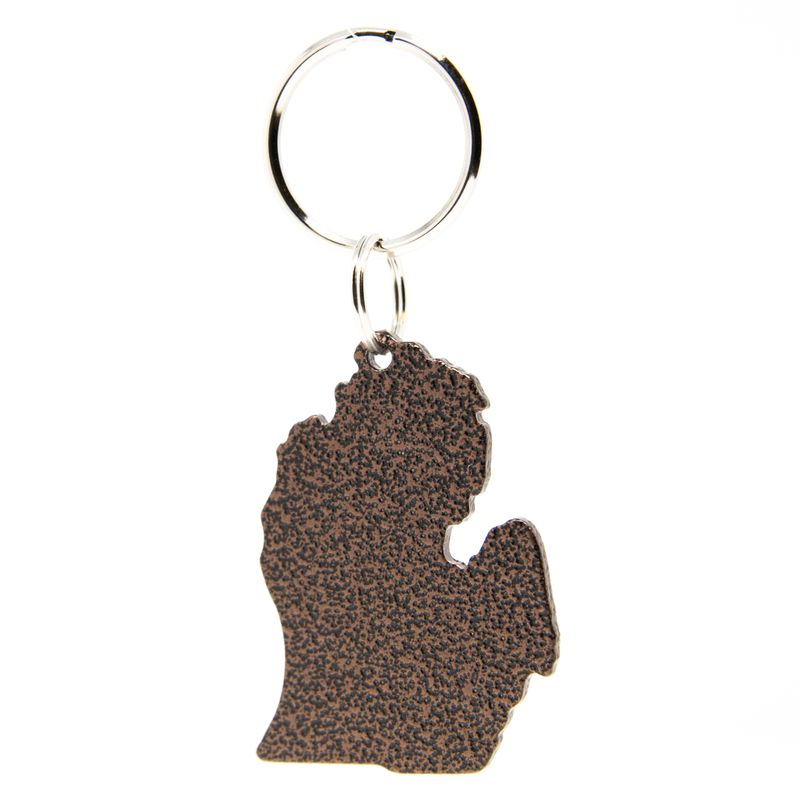 LOWER PENINSULA KEYCHAIN - ANTIQUE COPPER