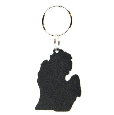 LOWER PENINSULA KEYCHAIN - FLAT BLACK