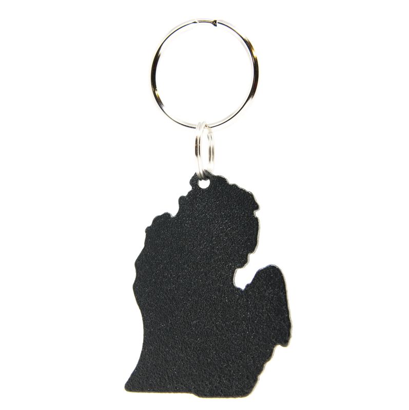 LOWER PENINSULA KEYCHAIN - FLAT BLACK