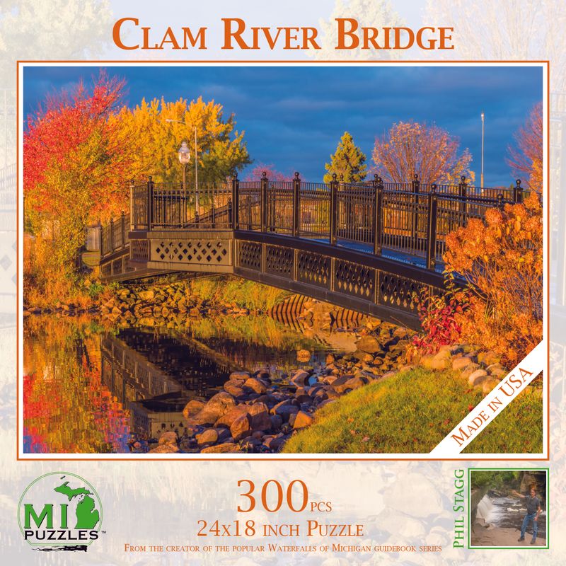 CLAM RIVER BRIDGE | 300 PIECE PUZZLE