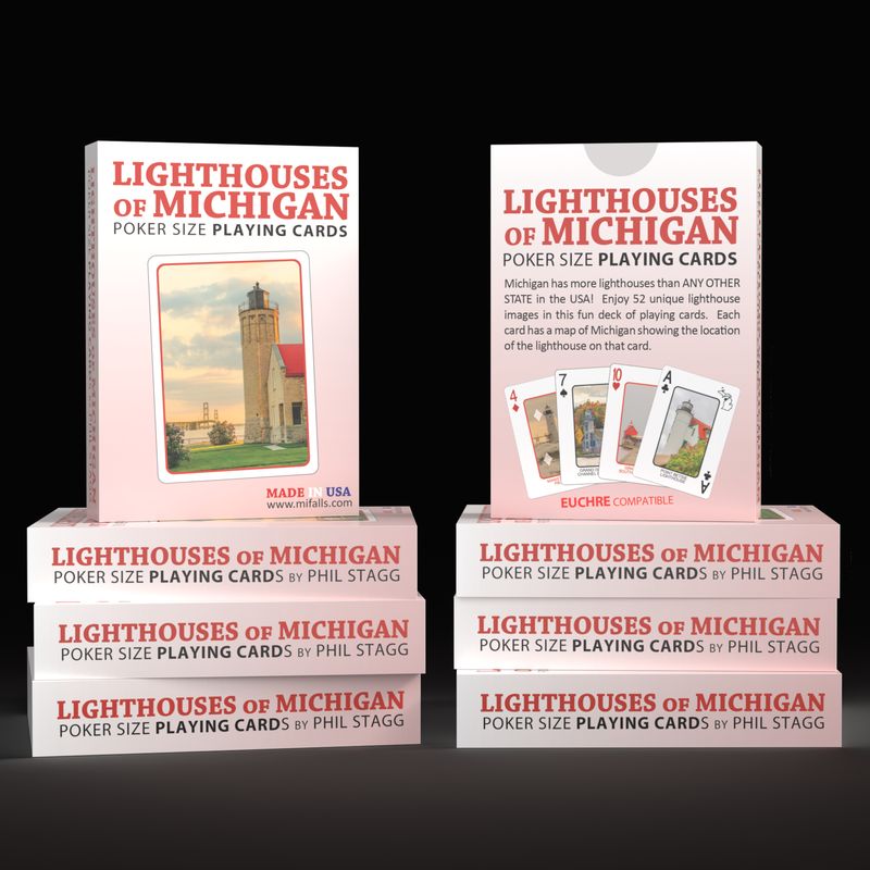 LIGHTHOUSES OF MICHIGAN - PLAYING CARDS