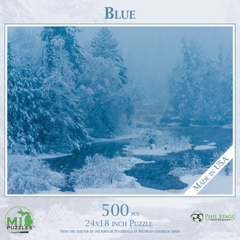 BLUE | 500 PIECE PUZZLE