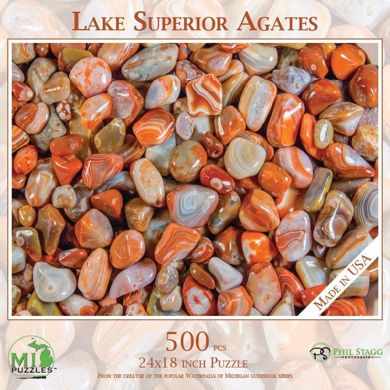 LAKE SUPERIOR AGATES | 500 PIECE PUZZLE