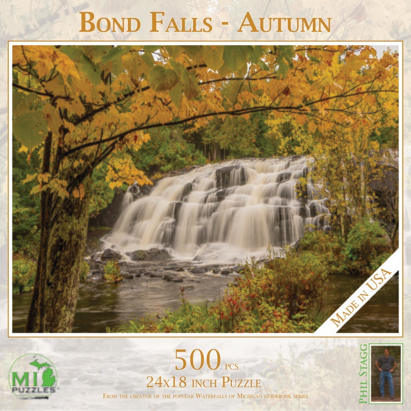 BOND FALLS - AUTUMN | 500 PIECE PUZZLE