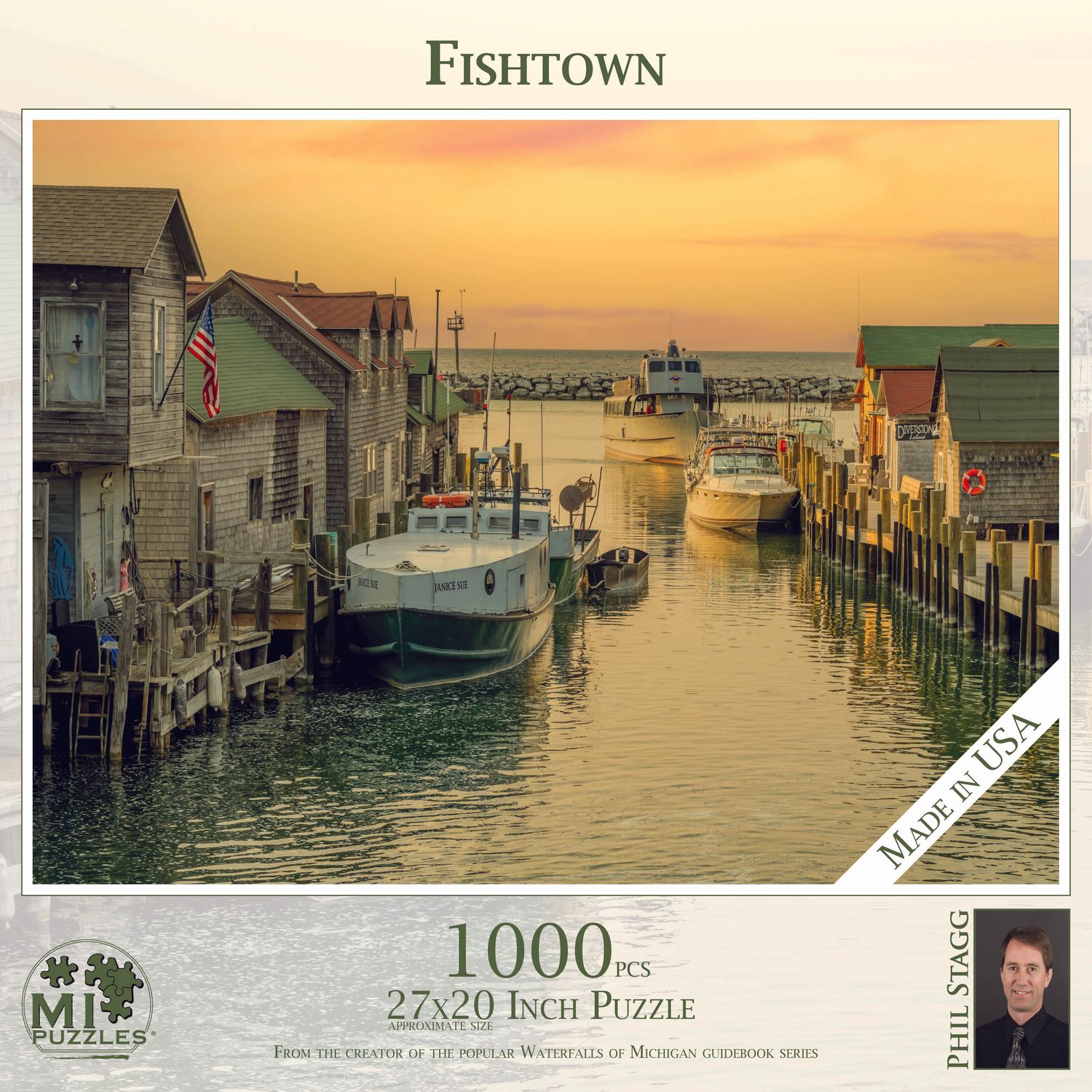 FISHTOWN - 1000 PIECE PUZZLE
