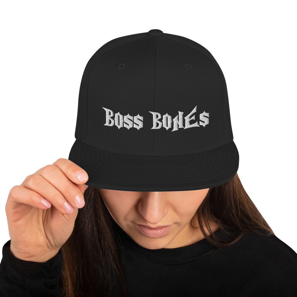 Boss Bones Snapback Hat