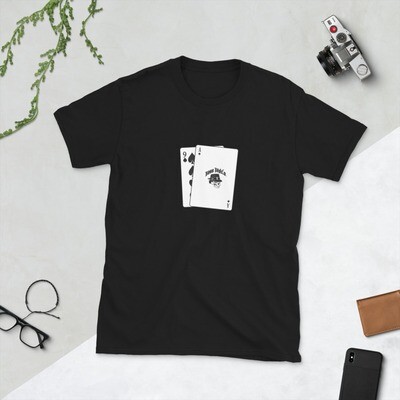 Boss Bones Ace 9 Poker Short-Sleeve Unisex T-Shirt