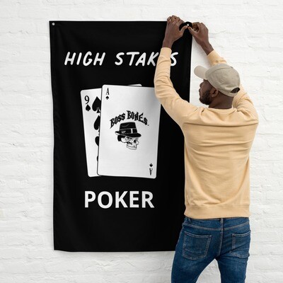 Boss Bones High Stakes Poker Flag