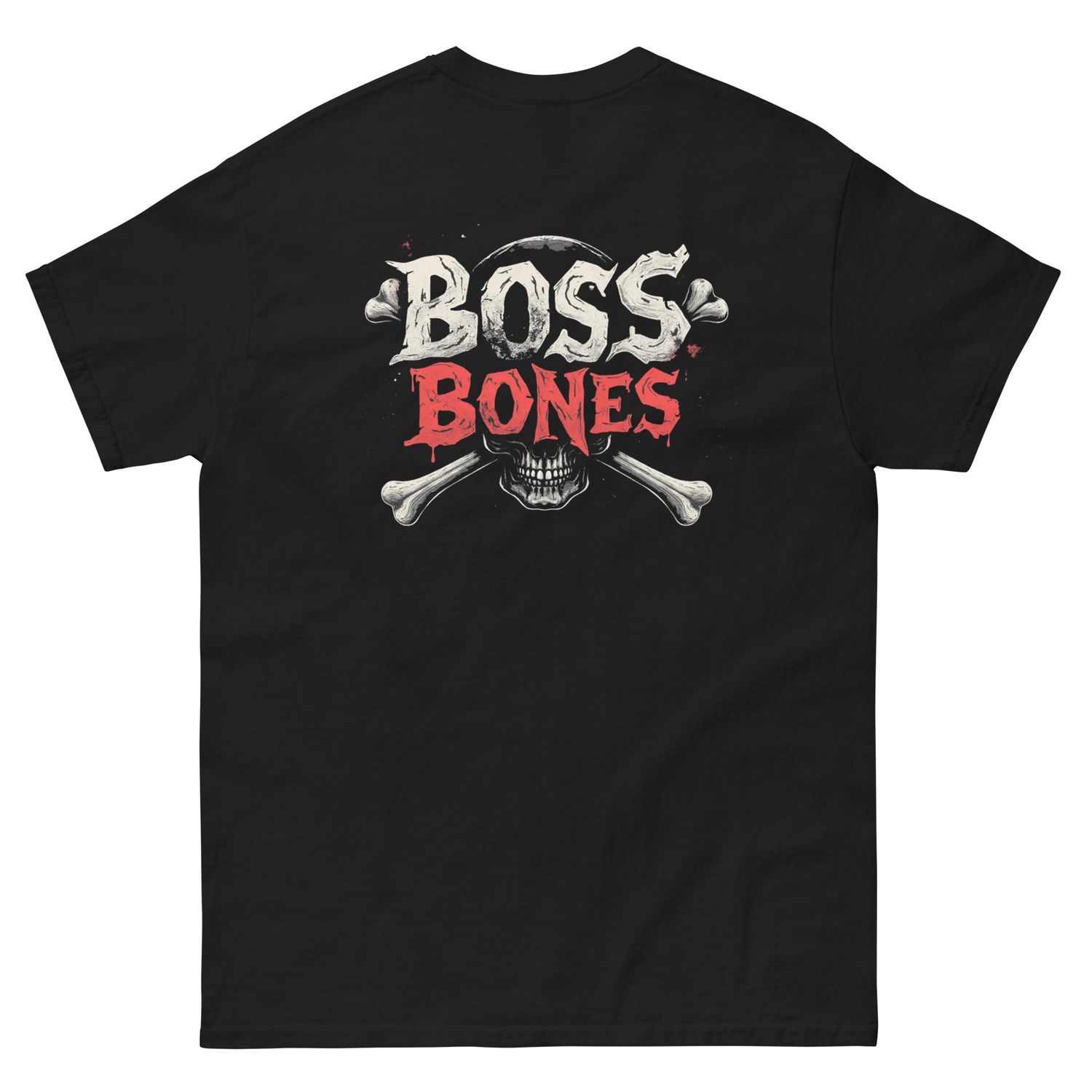 Dive into the depths of style with the Boss Bones Skull &amp; Bones T-Shirt - where classic pirate lore meets modern fashion. This isn&#39;t just a shirt; it&#39;s a declaration of your adventurous spirit and a love for the daring.