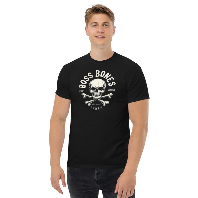 Boss Bones Underground Front Unisex classic tee