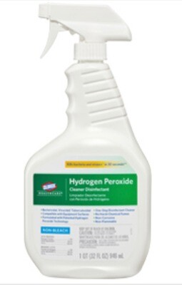 #30828 CLOROX Hydrogen Peroxide Cleaner Disinfection Spray 32oz Each