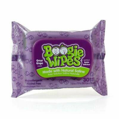 #17902 BOOGIE Wipes Grape 30ct Each