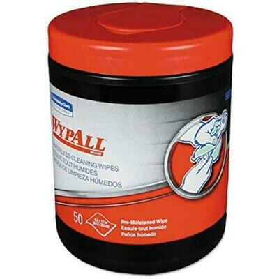 #58310 WYPALL Waterless Wipes Bucket 50ct