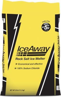Ice Away Rock Salt (Yellow) 25lb