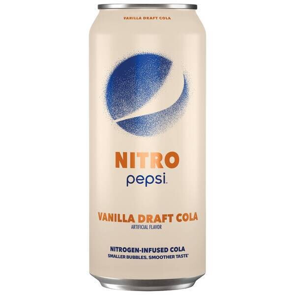 Nitro Pepsi Vanilla Draft Cola 12/13.65OZ