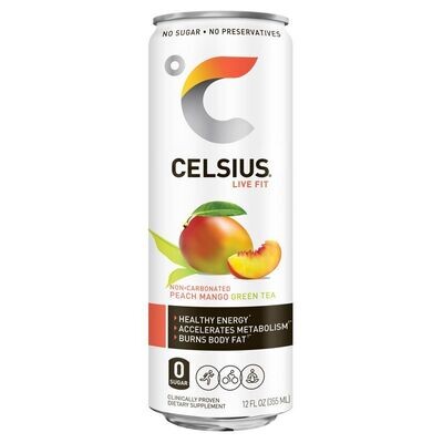 Celsius Sparkling Peach Mango 12/12oz