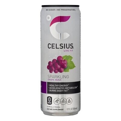 Celsius Sparkling Grape 12/12oz
