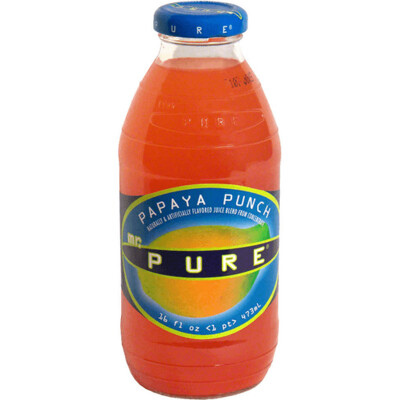 Mr. Pure Papaya Punch 12/16 oz