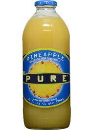 Mr. Pure Pineapple Juice 12/16 oz