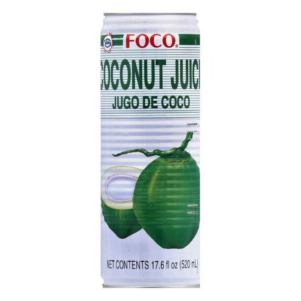 Foco Coconut Juice 24/17.6oz