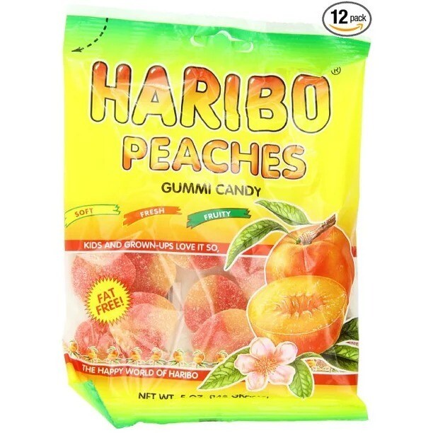 HARIBO Peaches 5oz 12ct