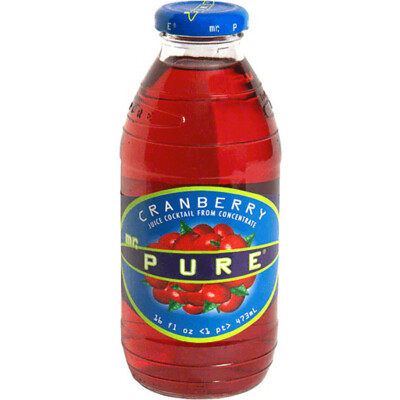 Mr. Pure Cranberry Cocktail 12/16oz