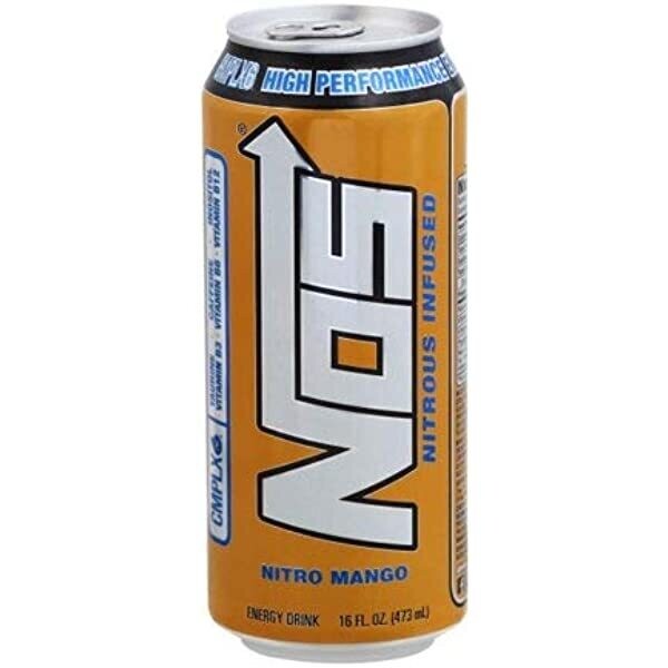 NOS Energy Drink Nitro Mango 24/16oz