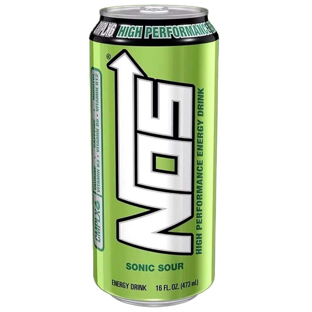 NOS Energy Drink Sonic Sour 24/16oz