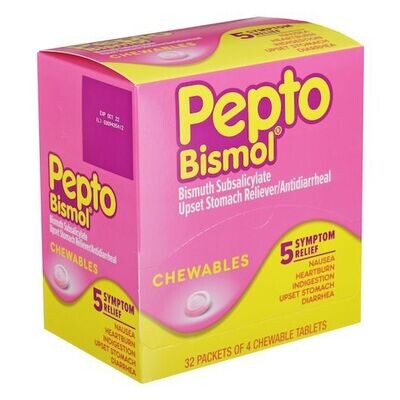 Pepto Bismol Box 32ct