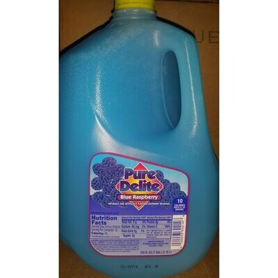 Pure Delite Blue Raspberry 6/1 gallon