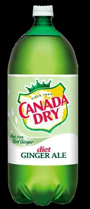 DIET Canada Dry Ginger Ale 8/2Liter