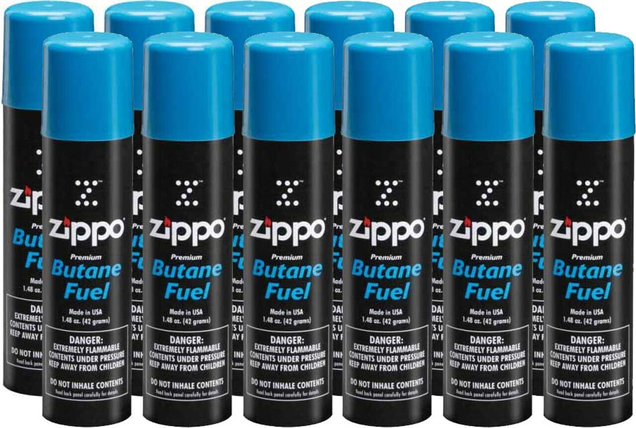 ZIPPO Butane Fuel 12/1.48 oz Blue