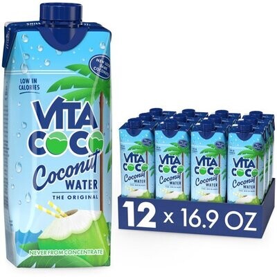 Vita Pure Coconut Water 12/16.9oz