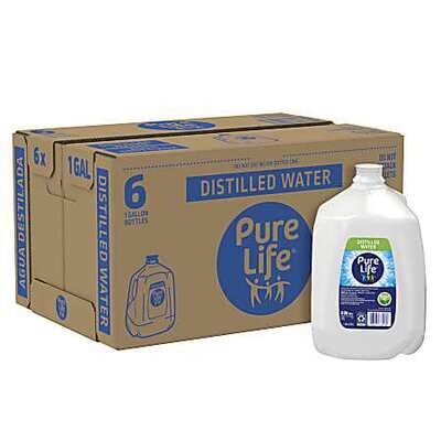 Pure Life Baby Distilled Water w/ Fluoride 6/1gal