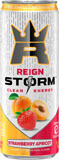 Reign Storm Clean Energy Strawberry Apricort Cans, 12 fl oz, 12 Pack