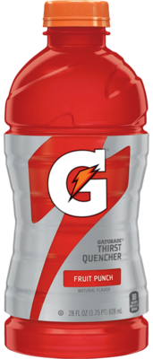 Gatorade Fruit Punch 15/28 oz