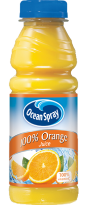 DOLE Ocean Spray DOLE 100% Orange Juice 12/15.2 oz