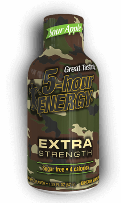 5 Hour Energy Extra Strength Sour Apple 12/2 oz