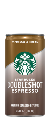 Starbucks Double shot Espresso & Cream 24/6.5 oz