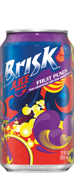 Brisk Fruit Punch 12oz 2/12pk