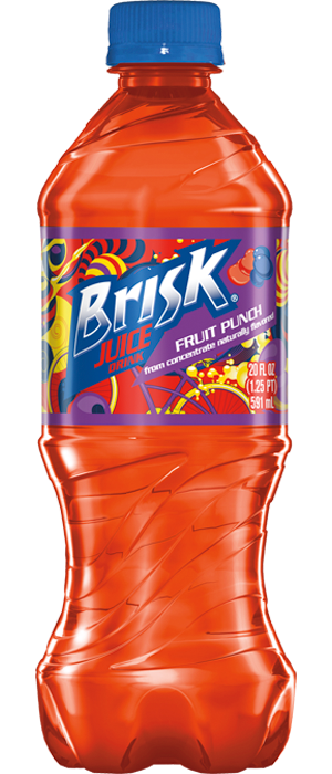 Brisk Fruit Punch Juice 24 20 oz