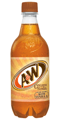 A & W Cream Soda 24/20 oz