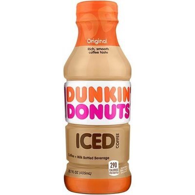 Dunkin Iced Coffee Original 12/13.7 oz