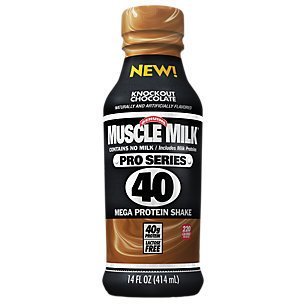 Muscle Milk P40 Knockout Chocolate 12/14 oz